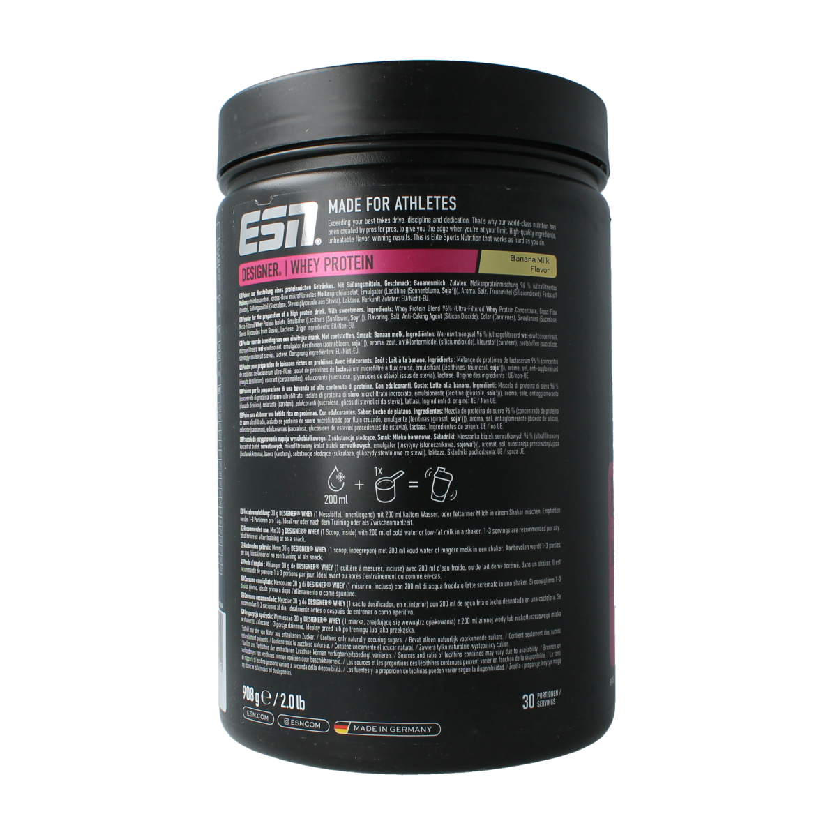 ESN Designer whey banana milk 908.00 Gram
