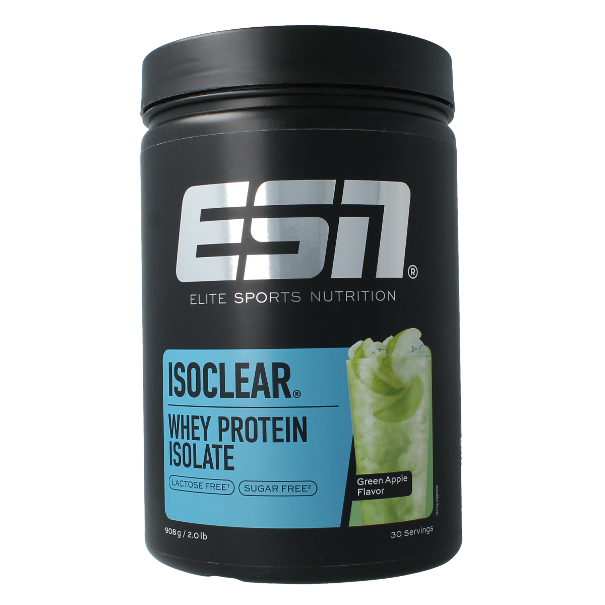 ESN Isoclear whey isolate green apple 908.00 Gram
