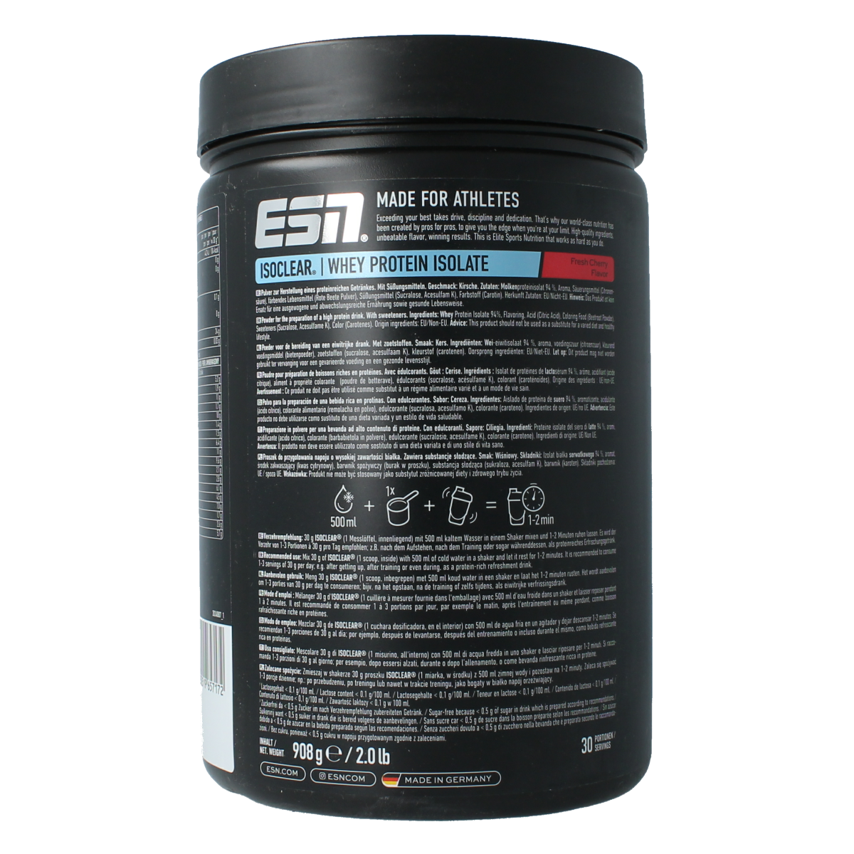 ESN Isoclear whey isolate cherry 908.00 Gram