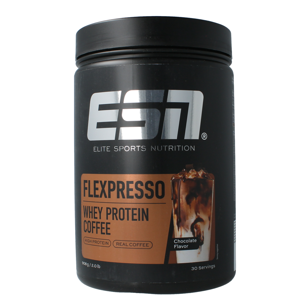 ESN Flexpresso protein coffee - chocolate flavour 908.00 Gram