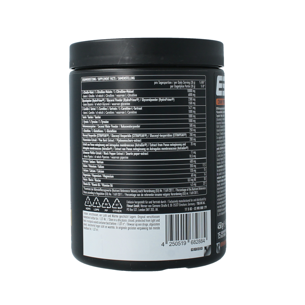 ESN Crank pump pro 2.0 tropical punch 450.00 Gram