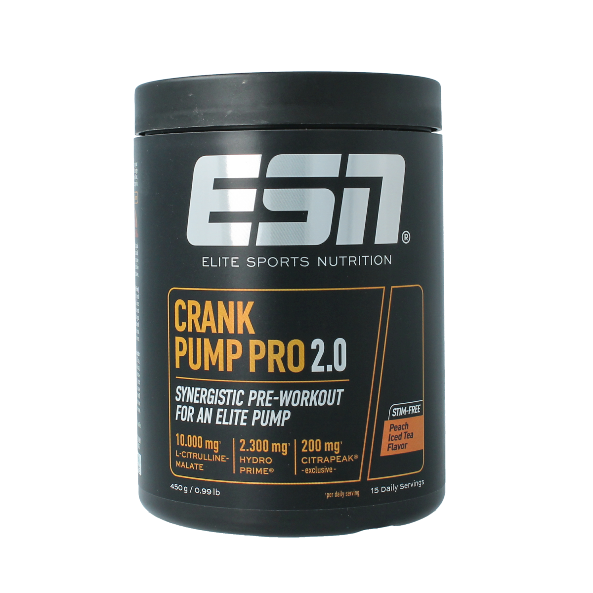 ESN Crank pump pro 2.0 peach tea 450.00 Gram