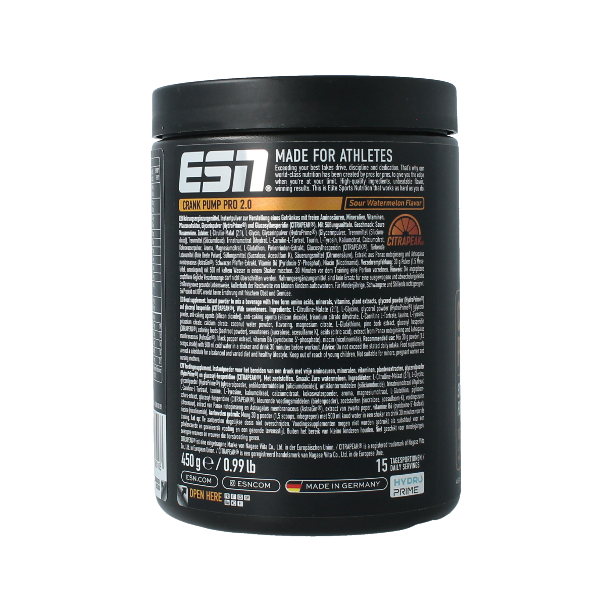 ESN Crank pump pro 2.0 sour watermelon 450.00 Gram