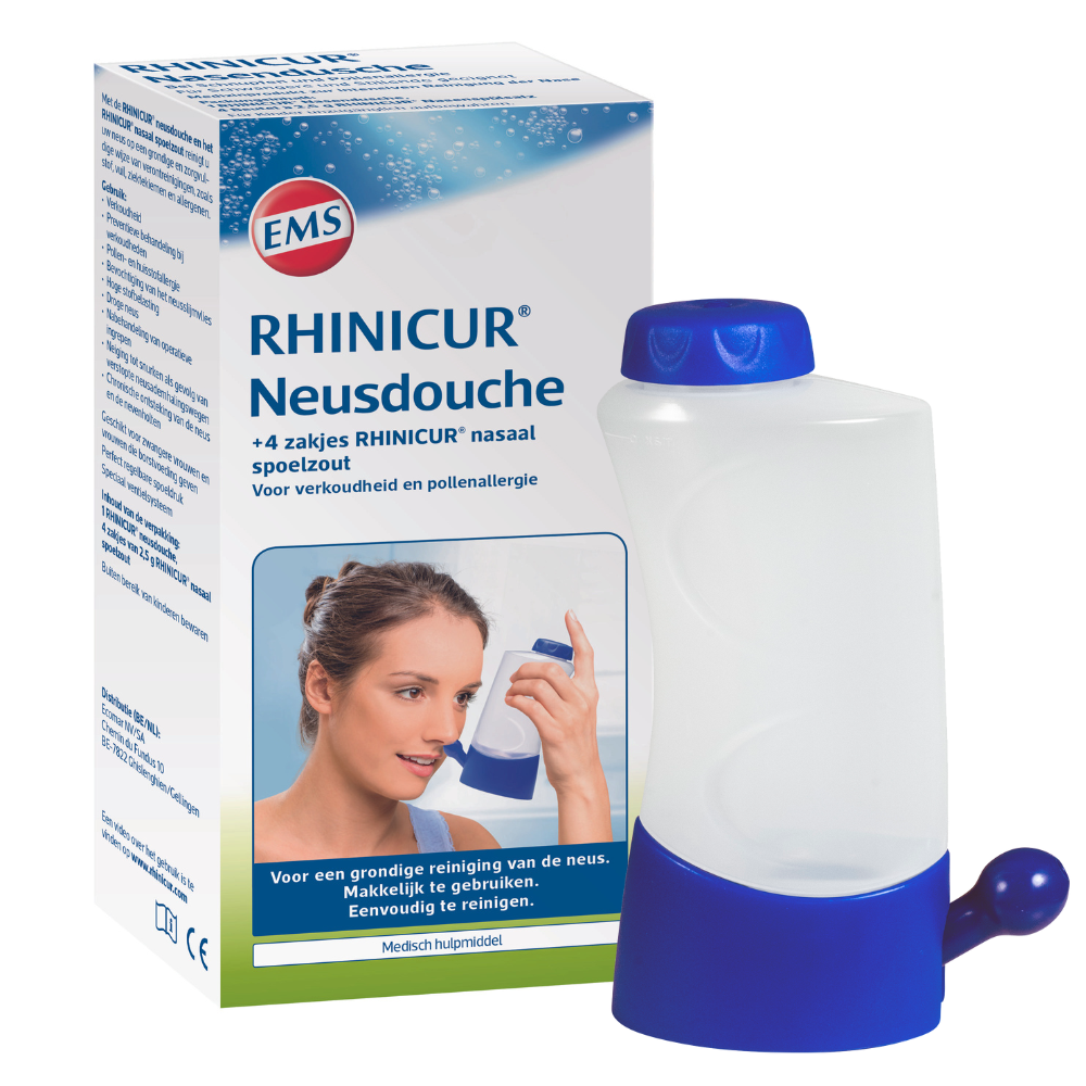 Rhinicur Neusdouche met 4 sachets 1 Set