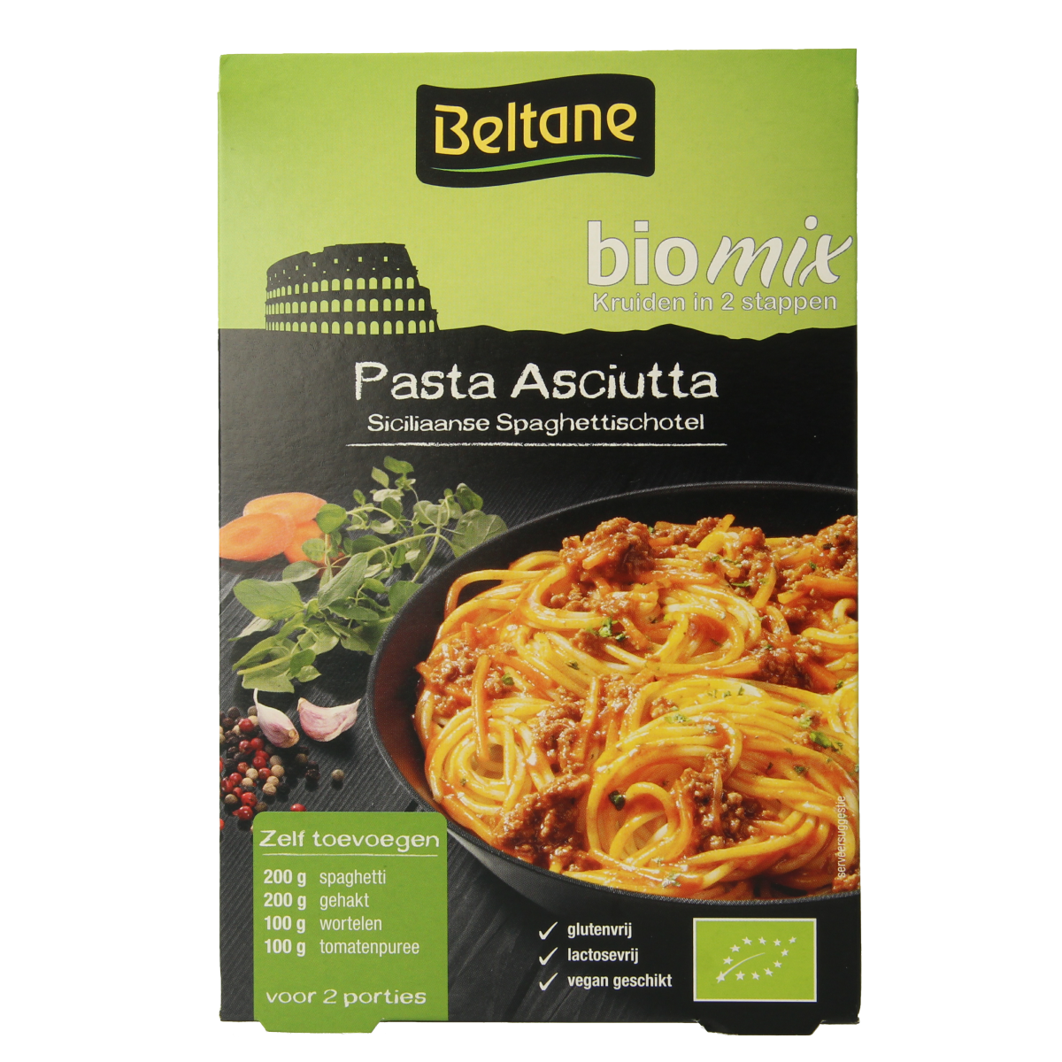 Beltane Asciutta Siciliaanse spaghetti schotel mix bio 29.80 Gram