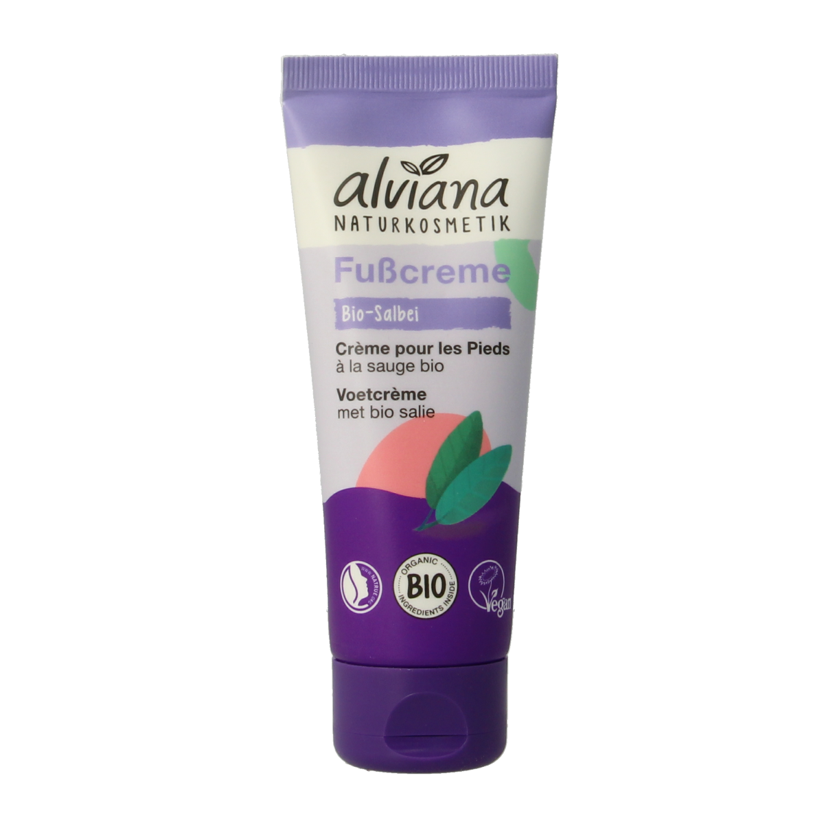 Alviana Voetcreme met salie 75.00 Milliliter