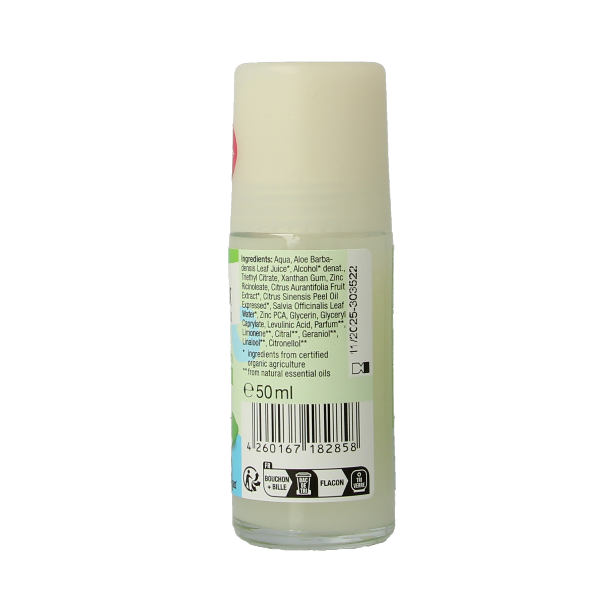 Alviana Deo roll-on limette 50.00 Milliliter