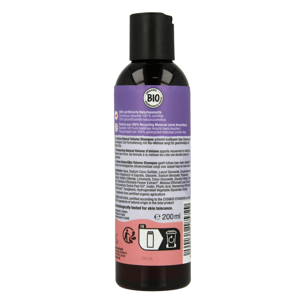 Alviana Shampoo volume 200.00 Milliliter