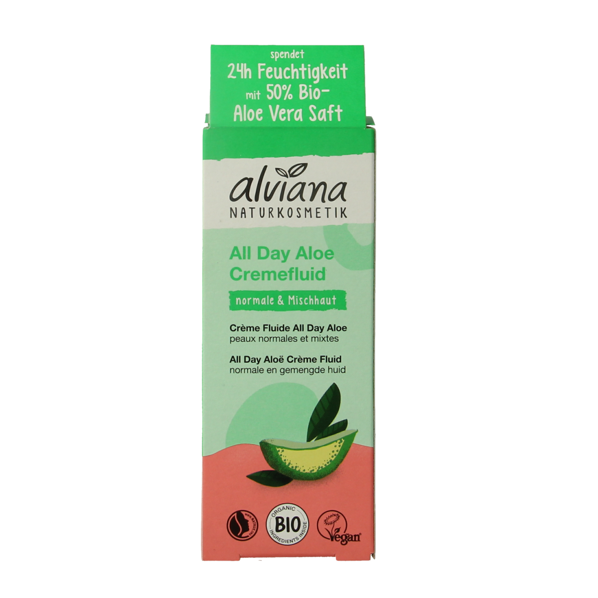 Alviana All day aloe creme fluid 50.00 Milliliter