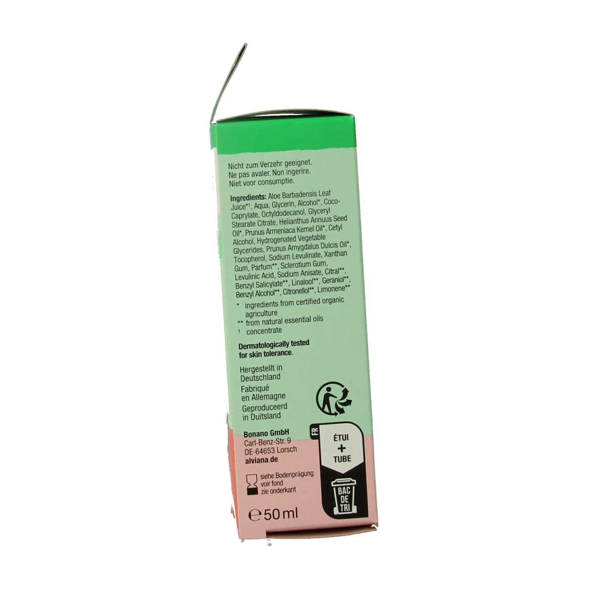 Alviana All day aloe creme fluid 50.00 Milliliter