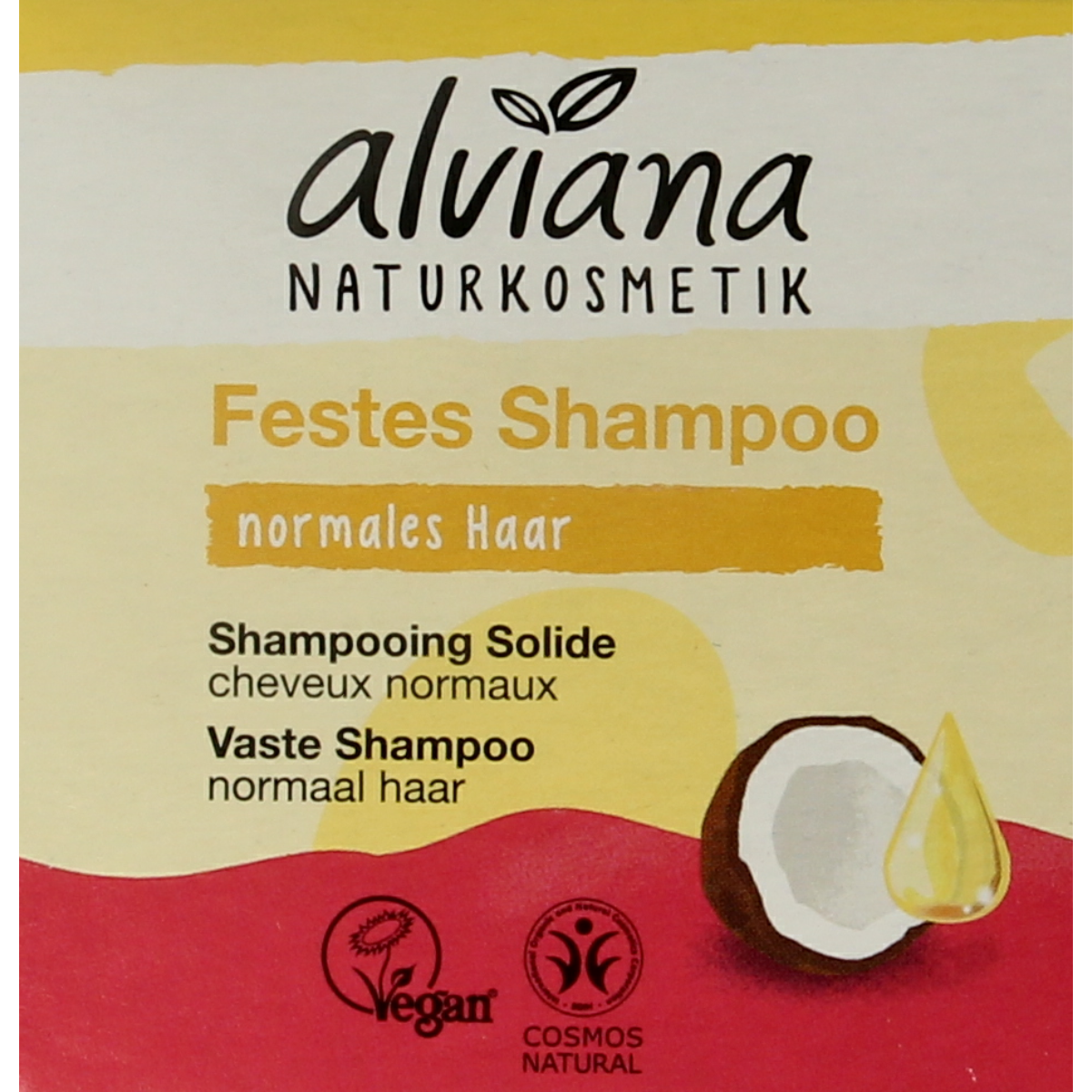 Alviana Shampoobar voor normaal haar 60.00 Gram