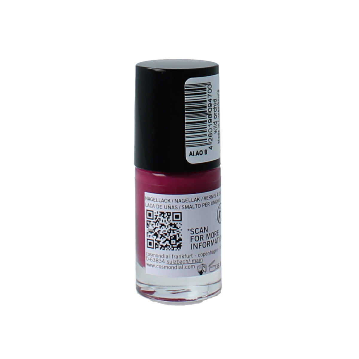 Benecos natural beauty Vegan nail polish wild orchid 20-free plantbased 5.00 Milliliter