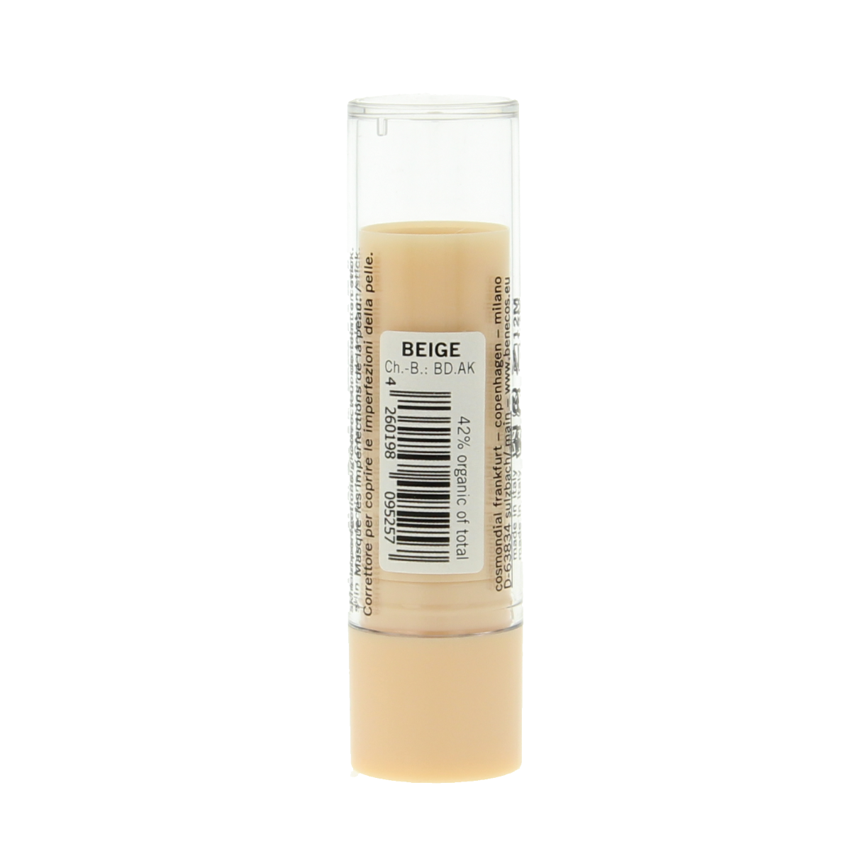 Benecos natural beauty Natural coverstick beige 1.00 Stuks