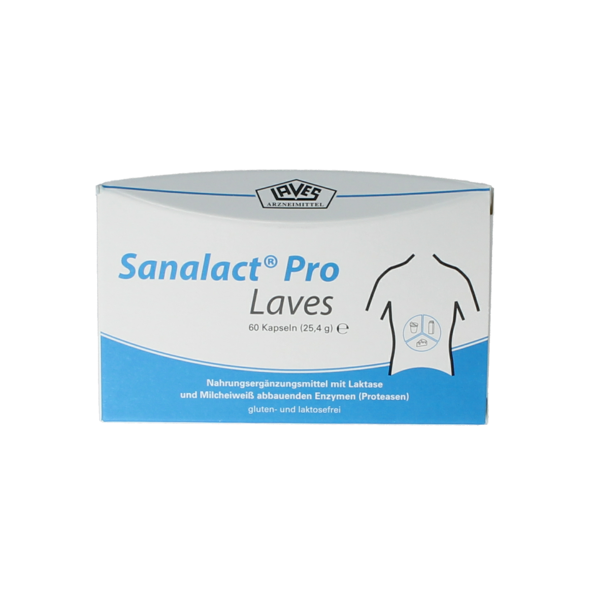 Laves Sanalact pro 60.00 Capsules