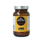 Hanoju Kurkumapoeder + piperine 500mg bio 150.00 Tabletten