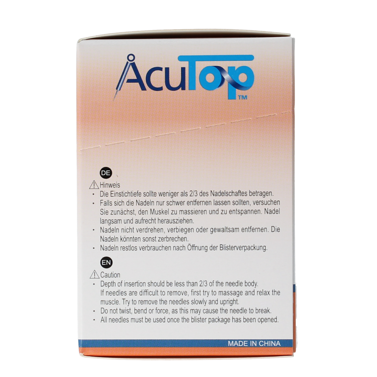 AcuTop KJ-T dry needle naald 0.22 x 13mm 100.00 Stuks