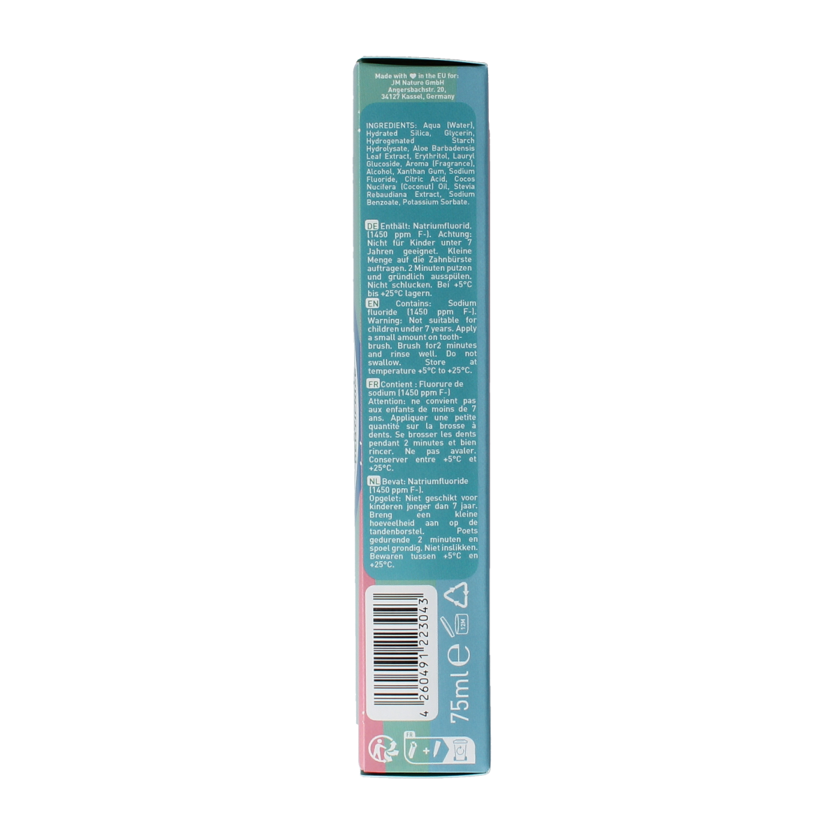 Ben & Anna Toothpaste smile coco mania 75.00 Milliliter