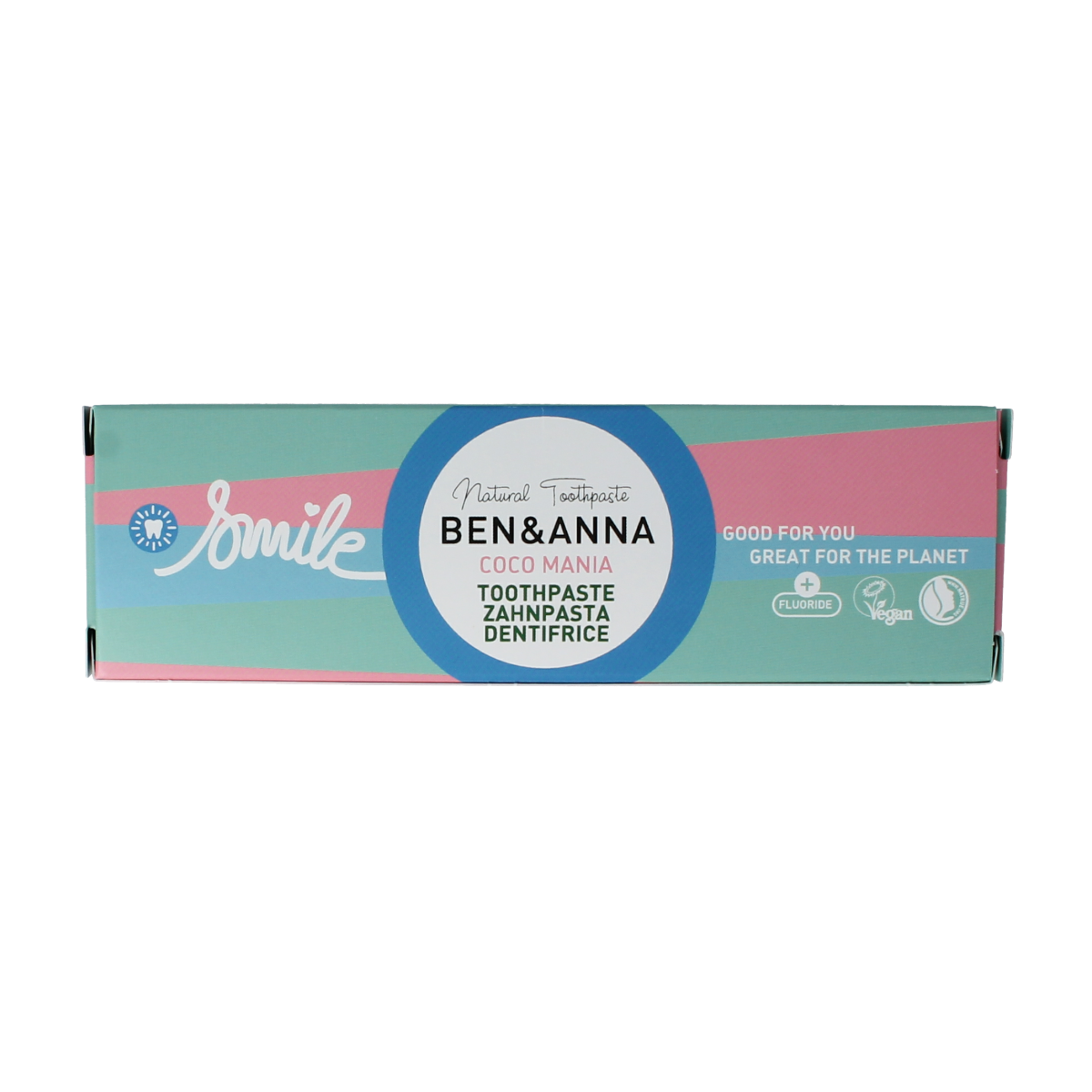 Ben & Anna Toothpaste smile coco mania 75.00 Milliliter