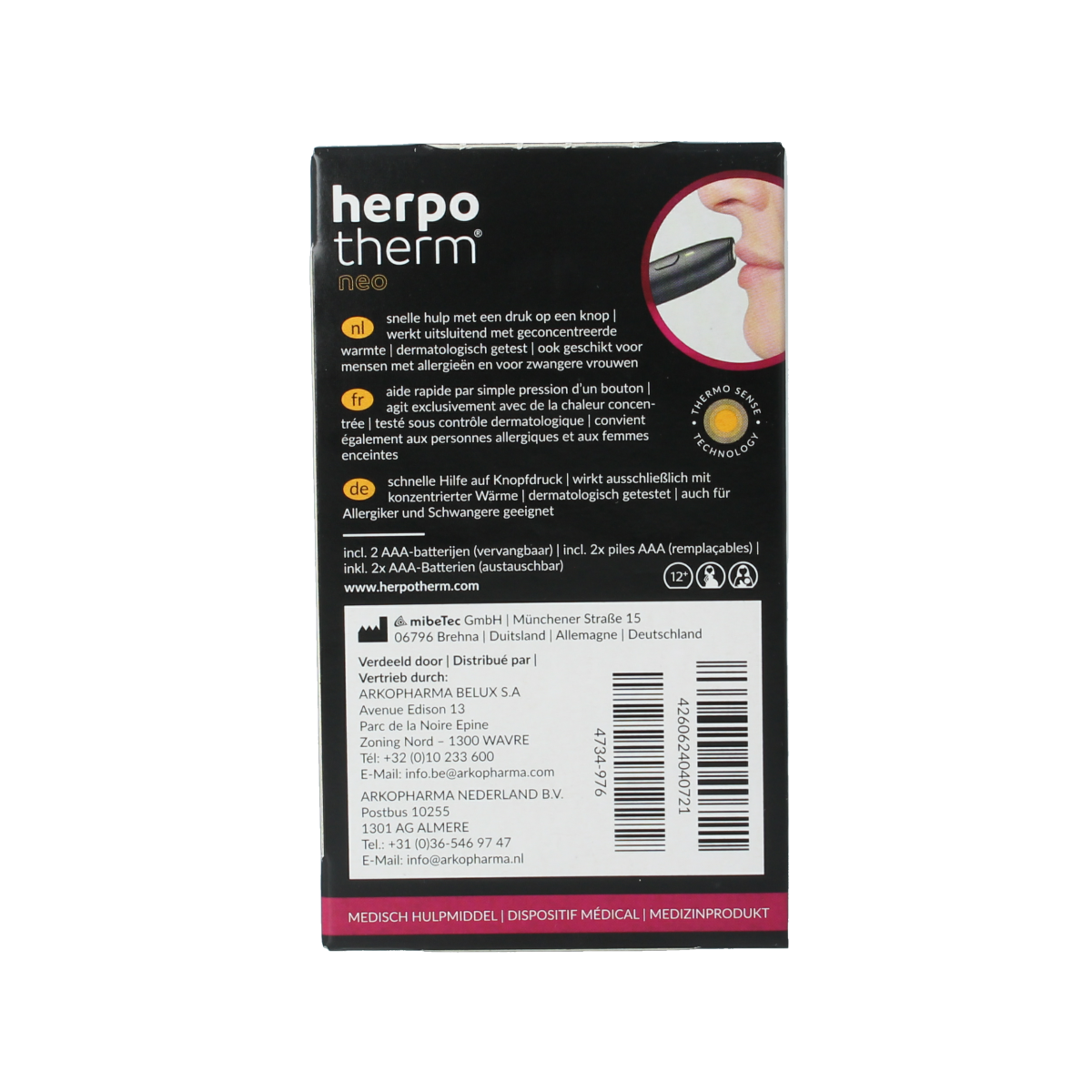 Arkopharma Herpotherm neo 1.00 Stuks