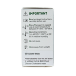 Testjezelf.nu Multicheck glucose teststrips 25.00 Stuks
