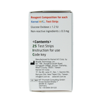 Testjezelf.nu Multicheck glucose teststrips 25.00 Stuks