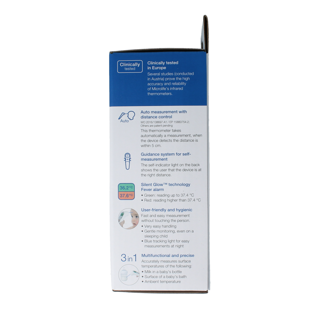 Microlife Non-contact thermometer NC200 1.00 Stuks