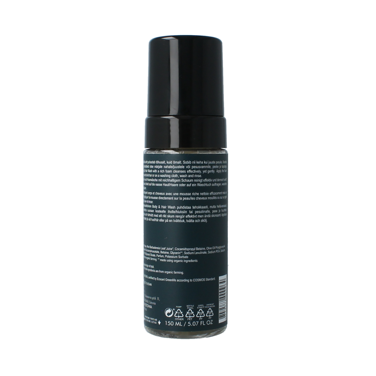 Joik Organics Men body & hair wash 150.00 Milliliter