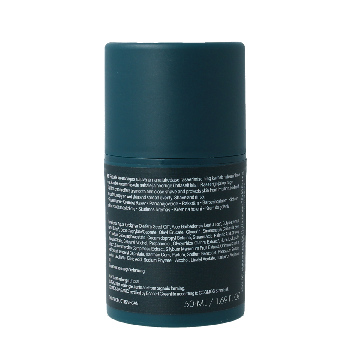Joik Organics Men shaving cream 50.00 Milliliter