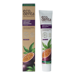 Ecodenta Tandpasta whitening passievrucht bio 75 Milliliter