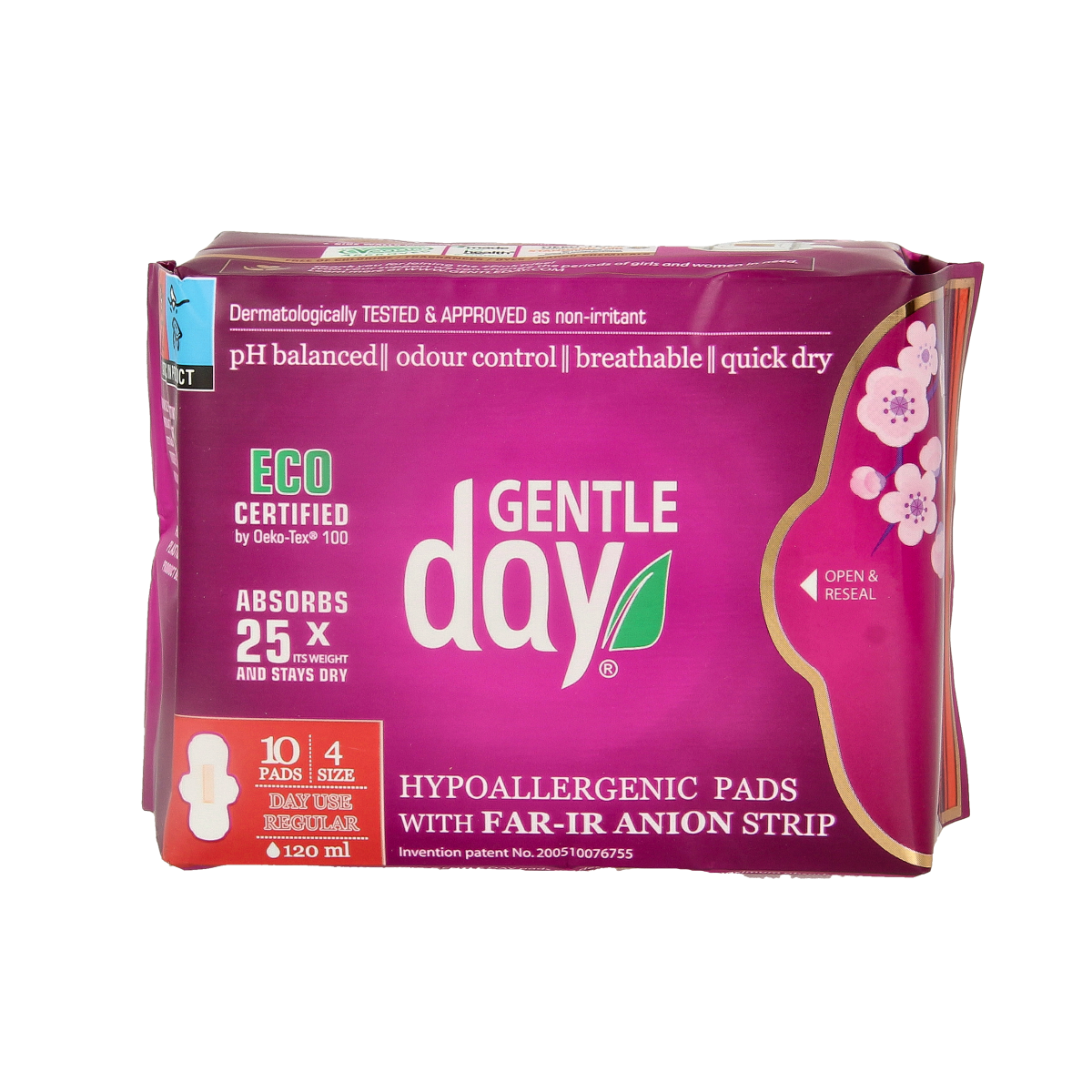 Gentle Day Maandverband dag 10.00 Stuks