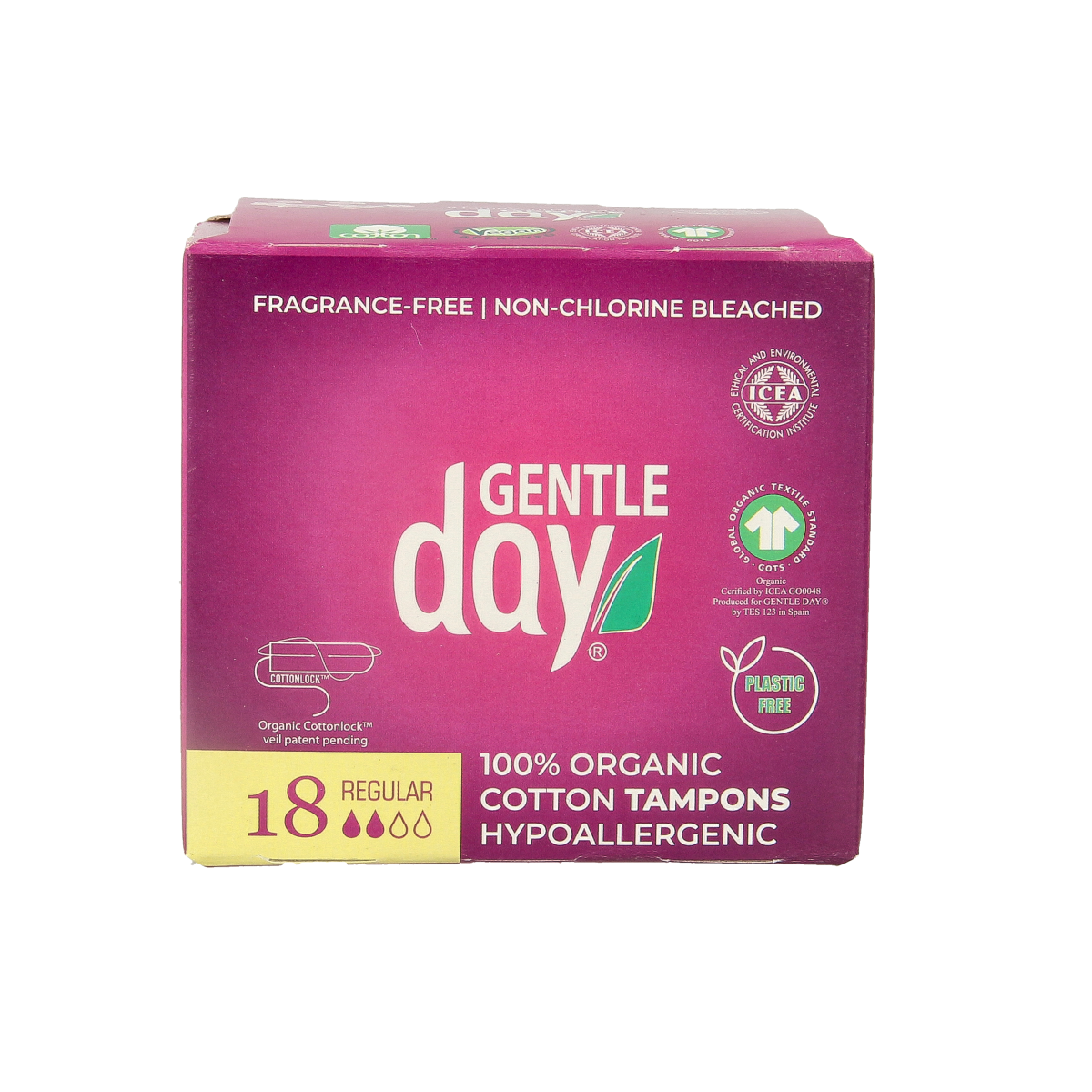 Gentle Day Tampon regular 18.00 Stuks