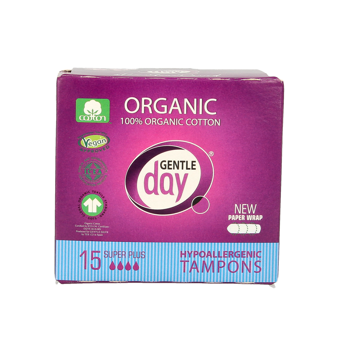 Gentle Day Tampon super plus 15.00 Stuks