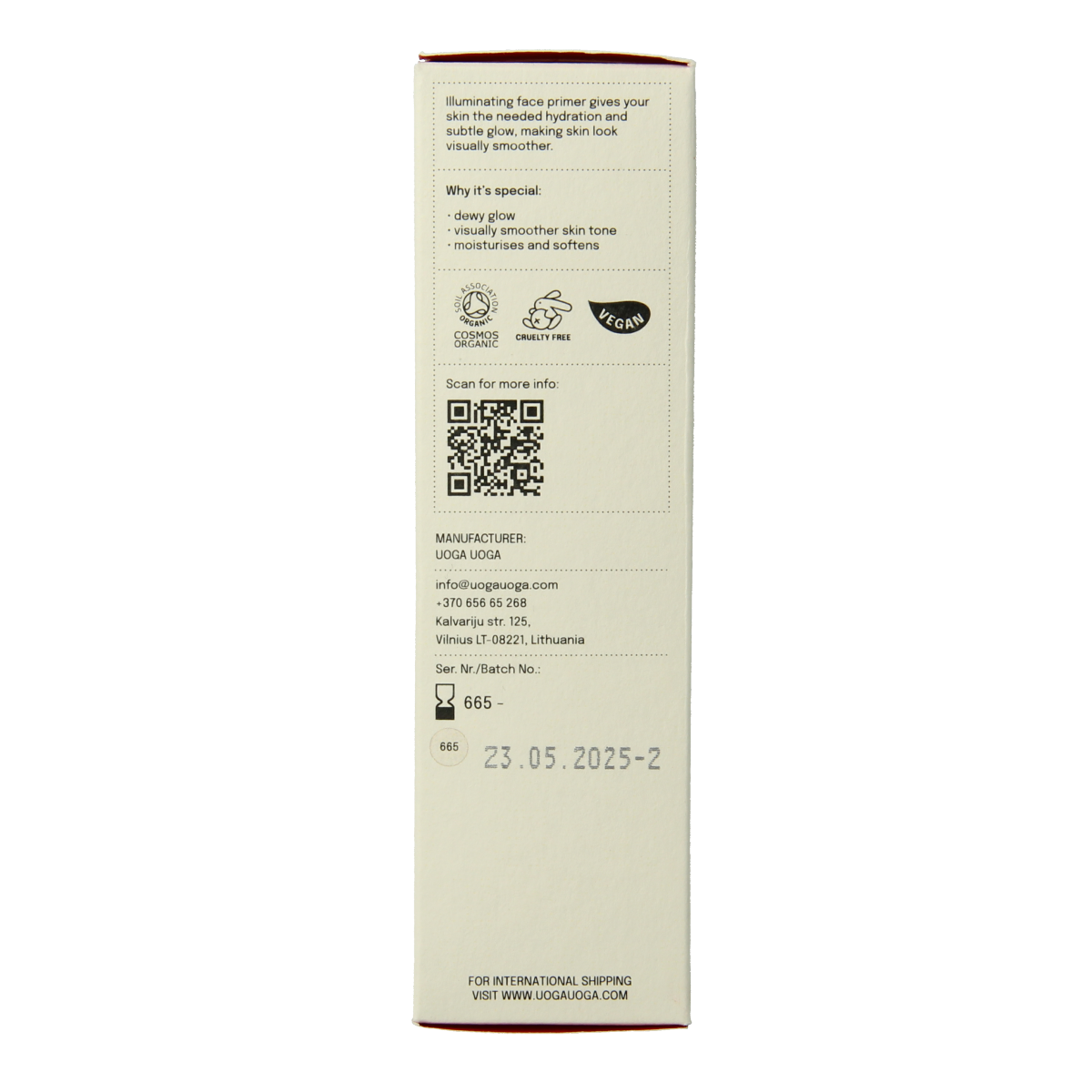 Uoga Uoga Primer comet tail illuminating 30.00 Milliliter