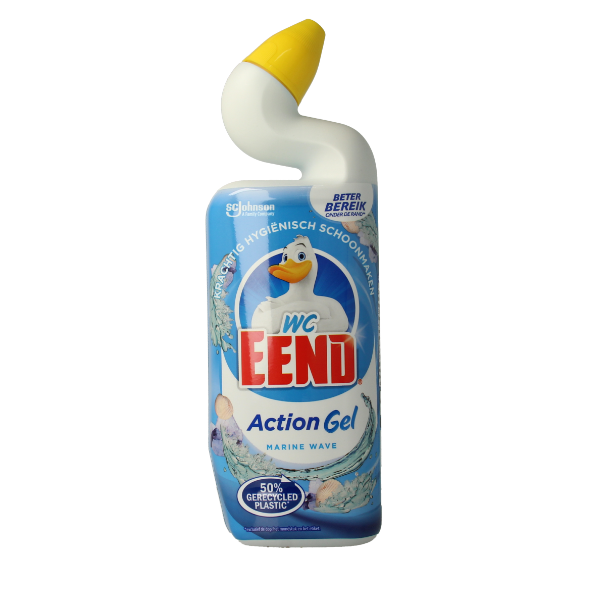WC Eend Toiletreiniger action gel marine wave 750.00 Milliliter