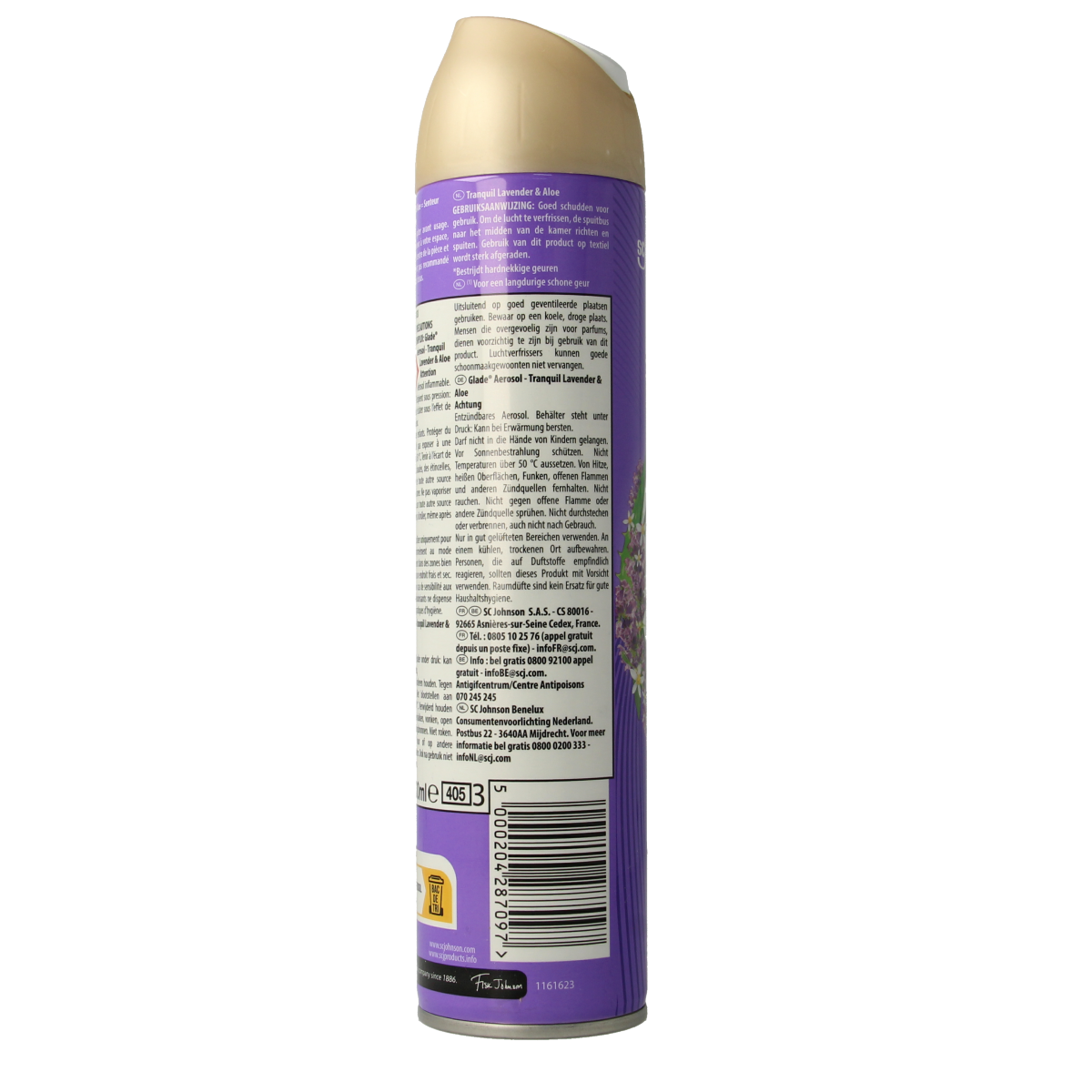 Glade Aerosol tranquil lavender & aloe 300.00 Milliliter