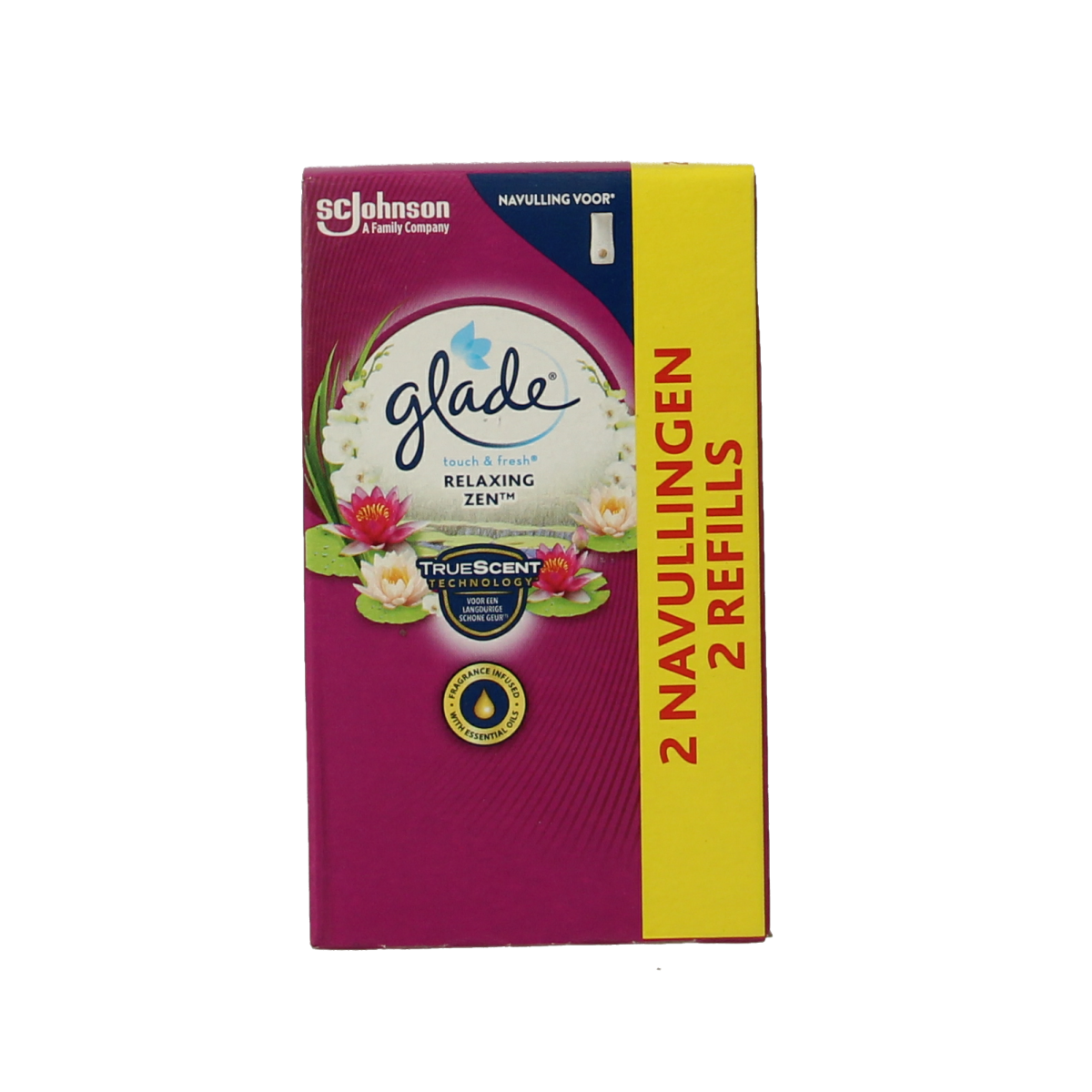 Glade One touch navul relax zen 2.00 Stuks