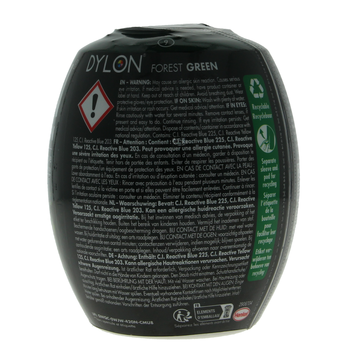 Dylon Pod forest green 350.00 Gram