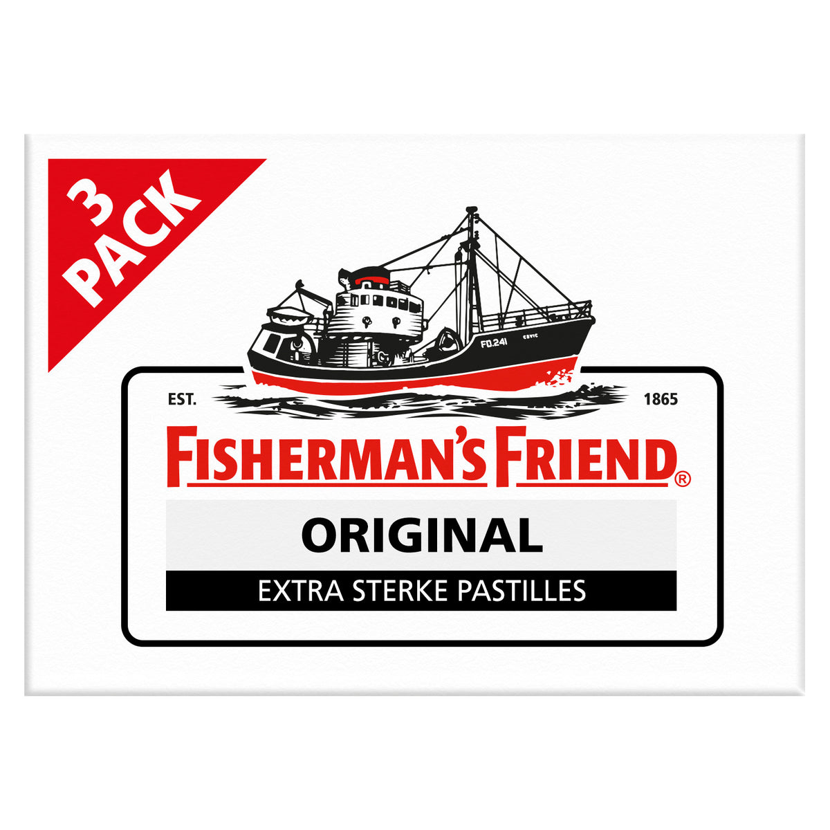 Fisherman's Friend Original 3-pack 25.00 Gram