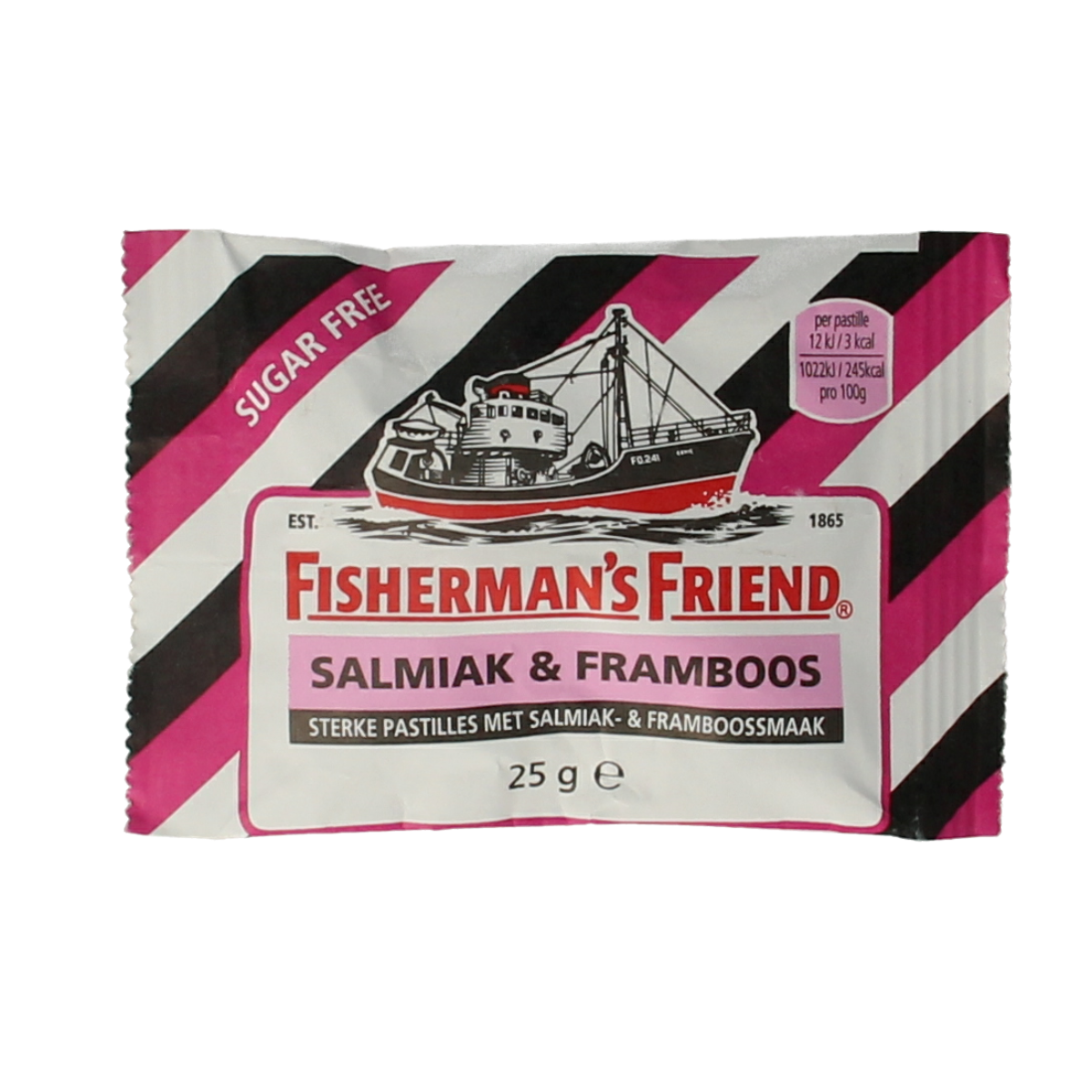Fisherman's Friend Framboos suikervrij 25.00 Gram