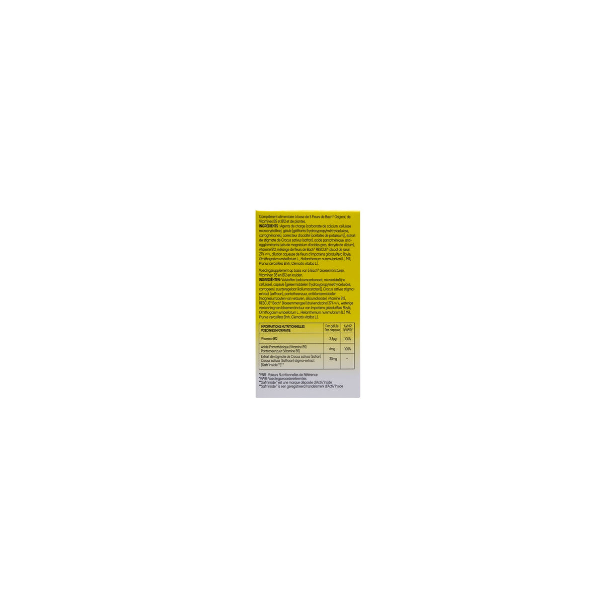 Bach Rescue Rescue balans & positiviteit 30.00 Capsules