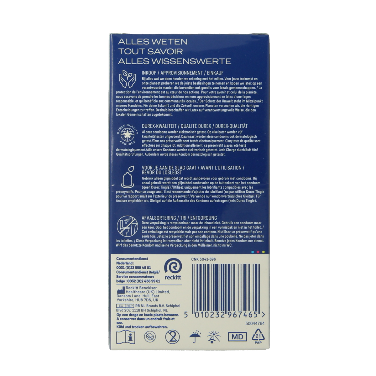 Durex Extra safe 12.00 Stuks