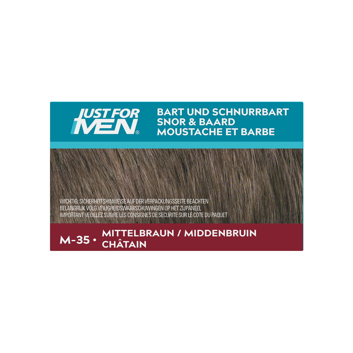 Just For Men Snor & baard middenbruin M35 14.00 Gram