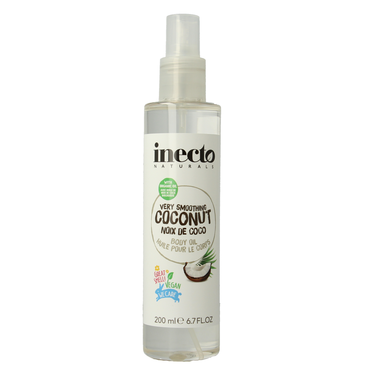 Inecto Naturals Coconut lichaamsolie 200.00 Milliliter