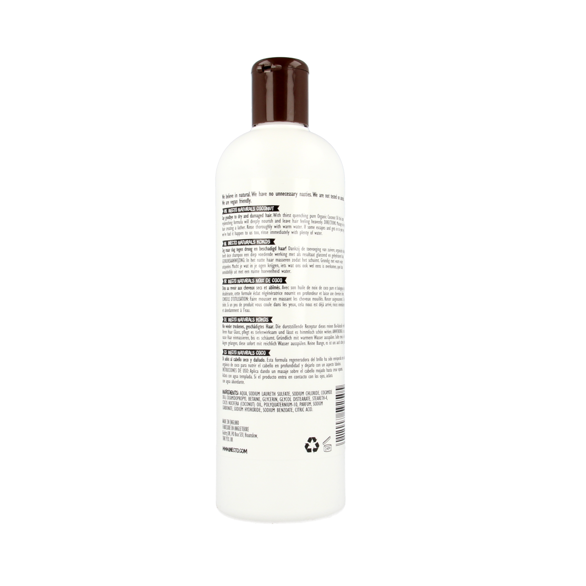 Inecto Naturals Coconut shampoo 500.00 Milliliter
