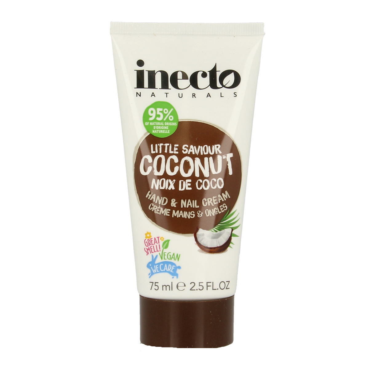 Inecto Naturals Coconut hand & nagelcreme 75.00 Milliliter