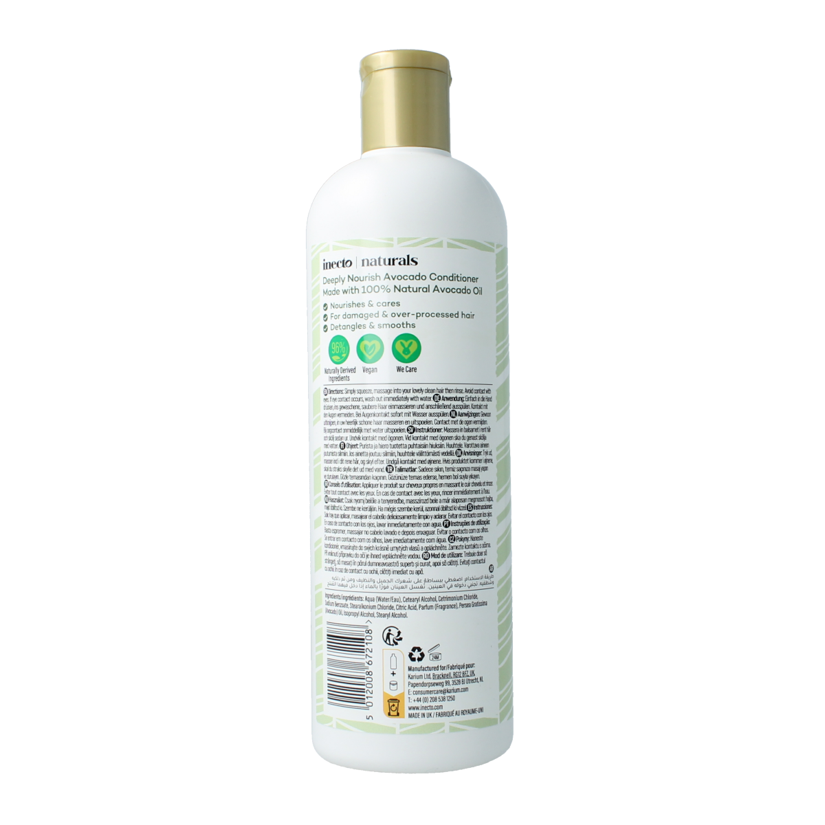 Inecto Naturals Avocado conditioner 500.00 Milliliter