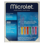 Bayer Microlet lancet gekleurd P6571 1.00 Stuks