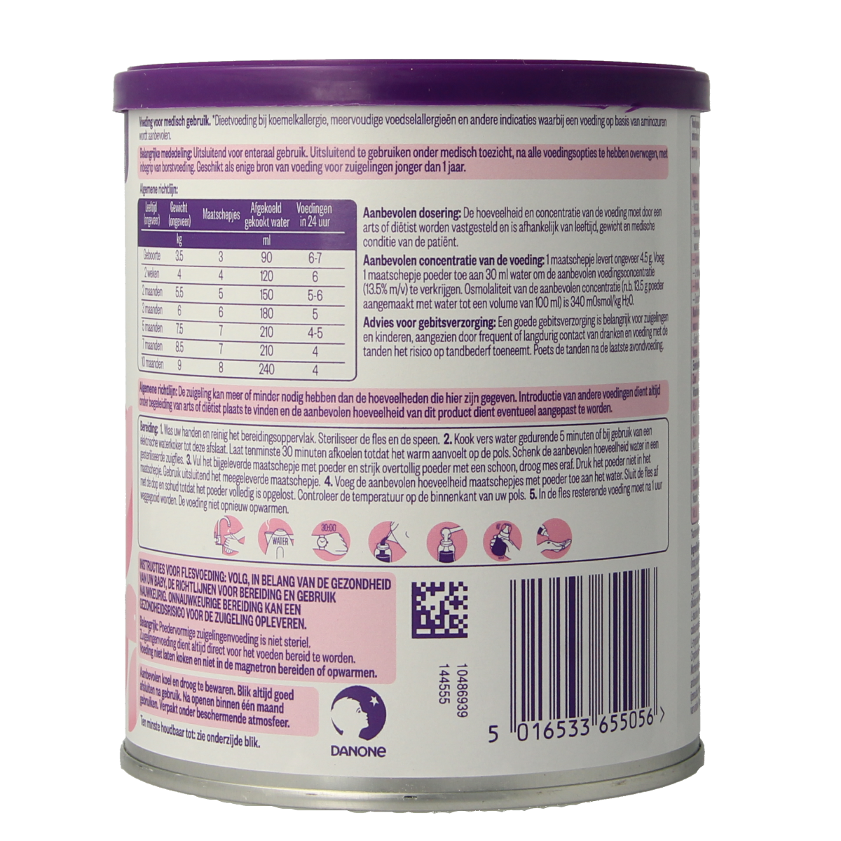 Neocate Dieetvoeding LCP 400.00 Gram