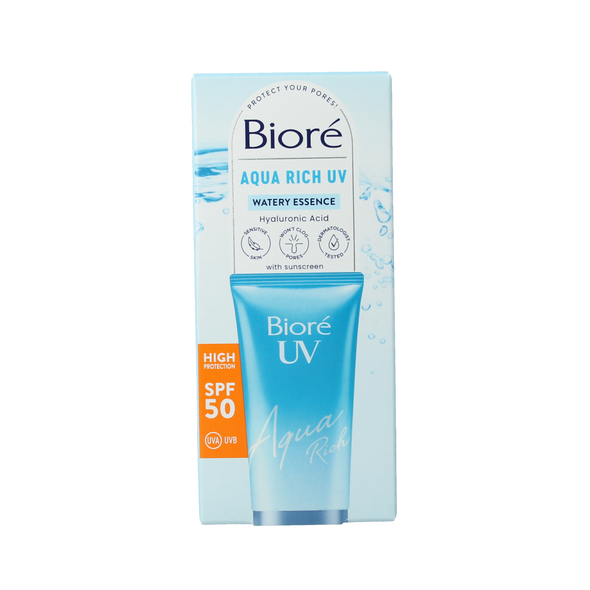 Biore Moisturiser UV aqua rich SPF50 50.00 Milliliter