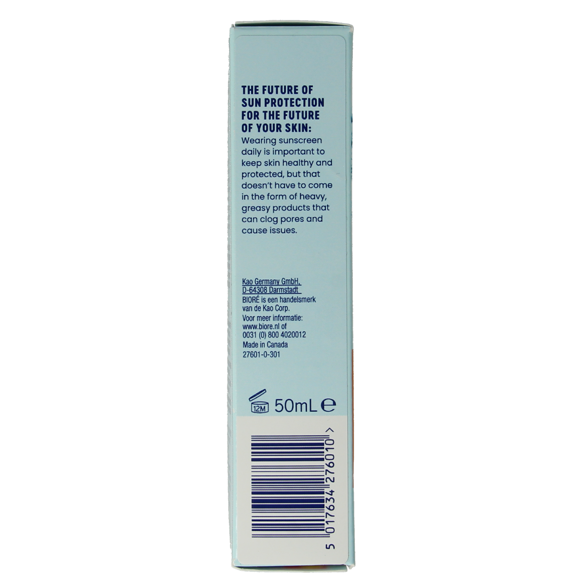 Biore Aqua moisturiser rich weightless SPF50 UV 50.00 Milliliter